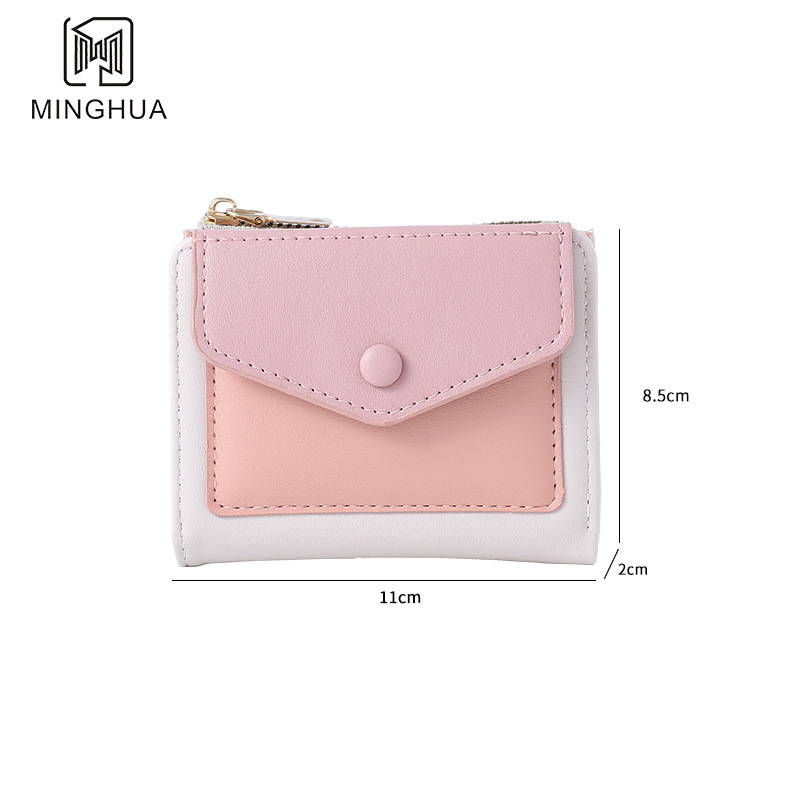 New wallet for women, short card case, RFID coin purse, mini small bag, multi-functional wallet, ID card storage bag Item Picture