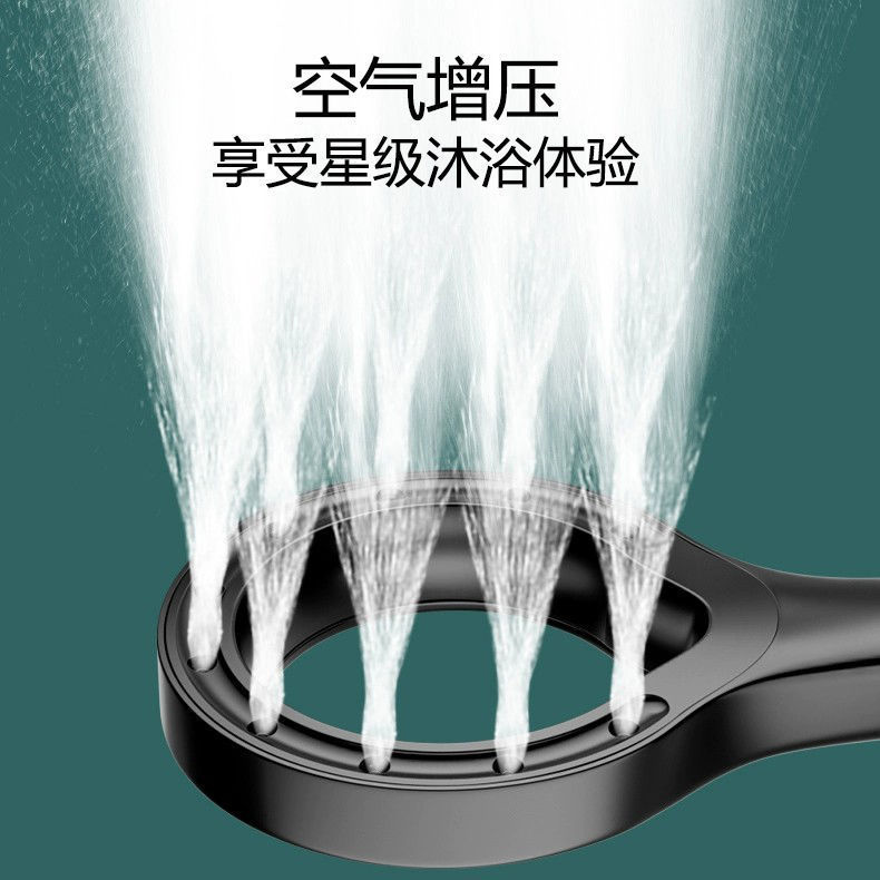 Shower head, circular nozzle, bathroom heater, shower head, household flower drying set, showerhead, bathroom water heater, shower head, pressurized Specification drawing