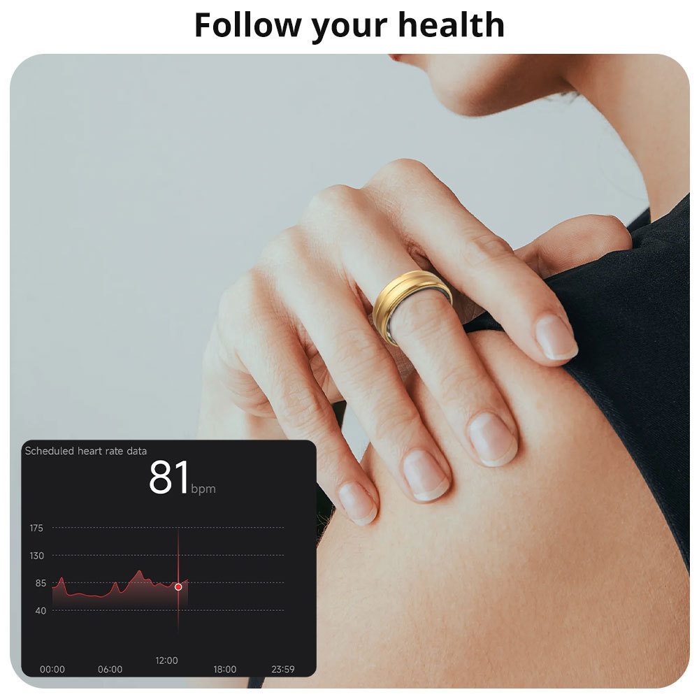 COLMI R06 Smart Ring for men and women, heart rate and blood oxygen monitor, IP68 & 5ATM waterproof Application Scenario