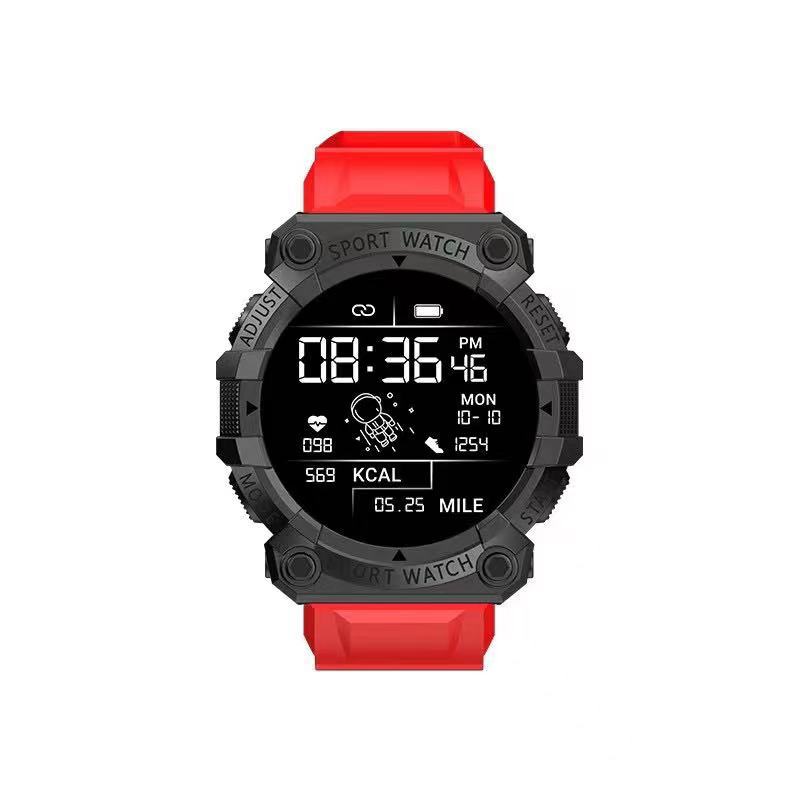 The FD68 smart bracelet features a color screen for heart rate and blood pressure health monitoring, intelligent reminders, and step-counting exercise details Picture