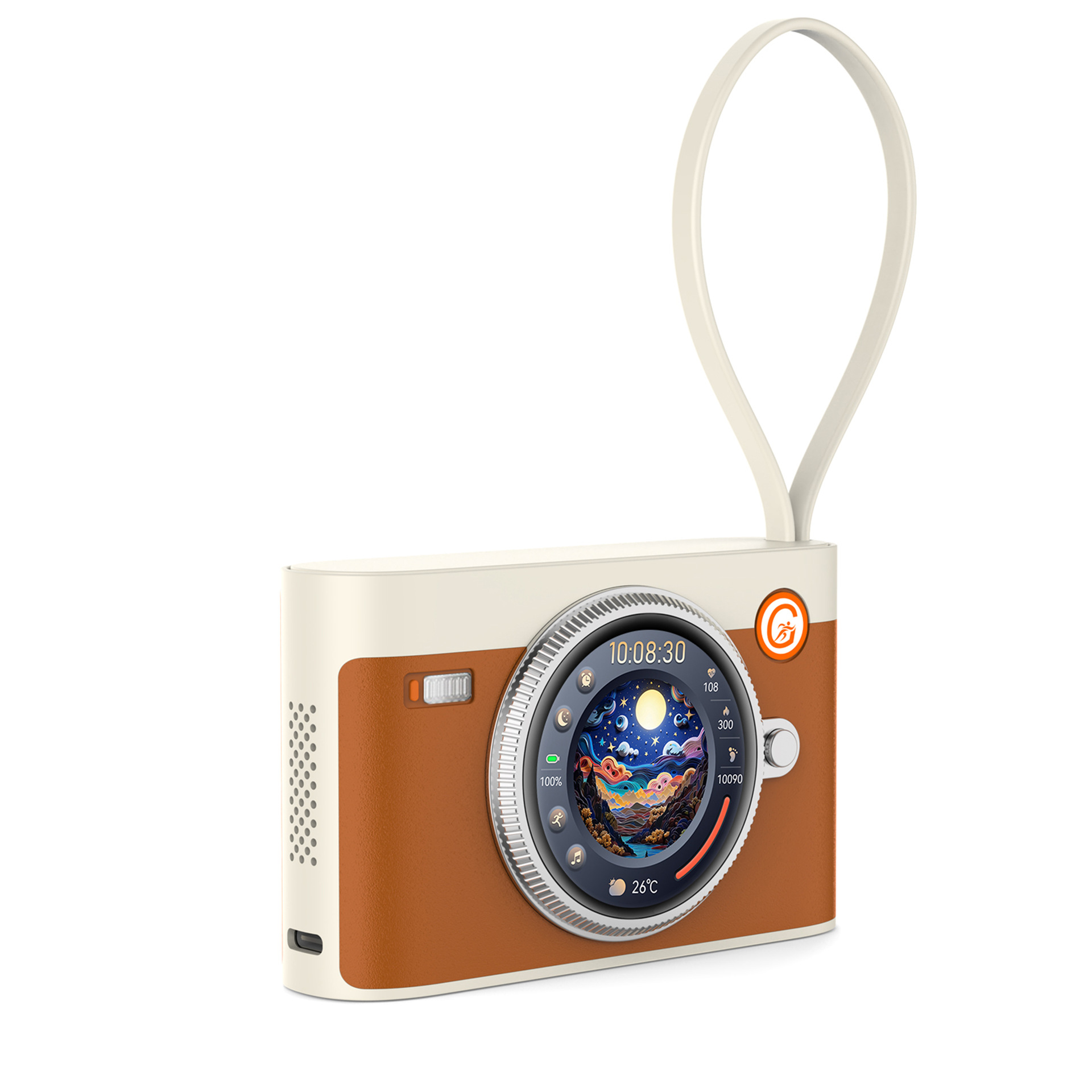The M3 Smart power bank is a multi-functional, Bluetooth call, speaker, fast charging, small and portable power bank with its own cable Item Picture