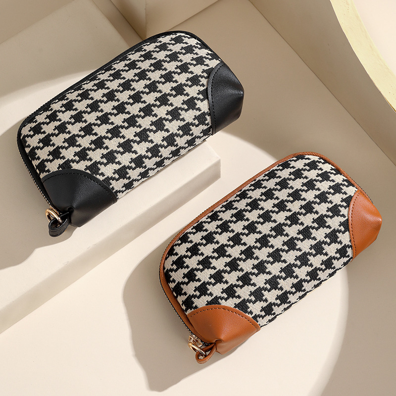 2023 New style zero wallet, women's wallet, clutch bag, long women's clutch bag, fashionable, elegant, high-end portable handbag Specification drawing