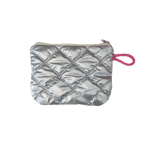 4731 Instagram blogger's diamond-shaped silver heart-shaped clutch, cosmetic pocket, portable storage hygiene bag Item Picture