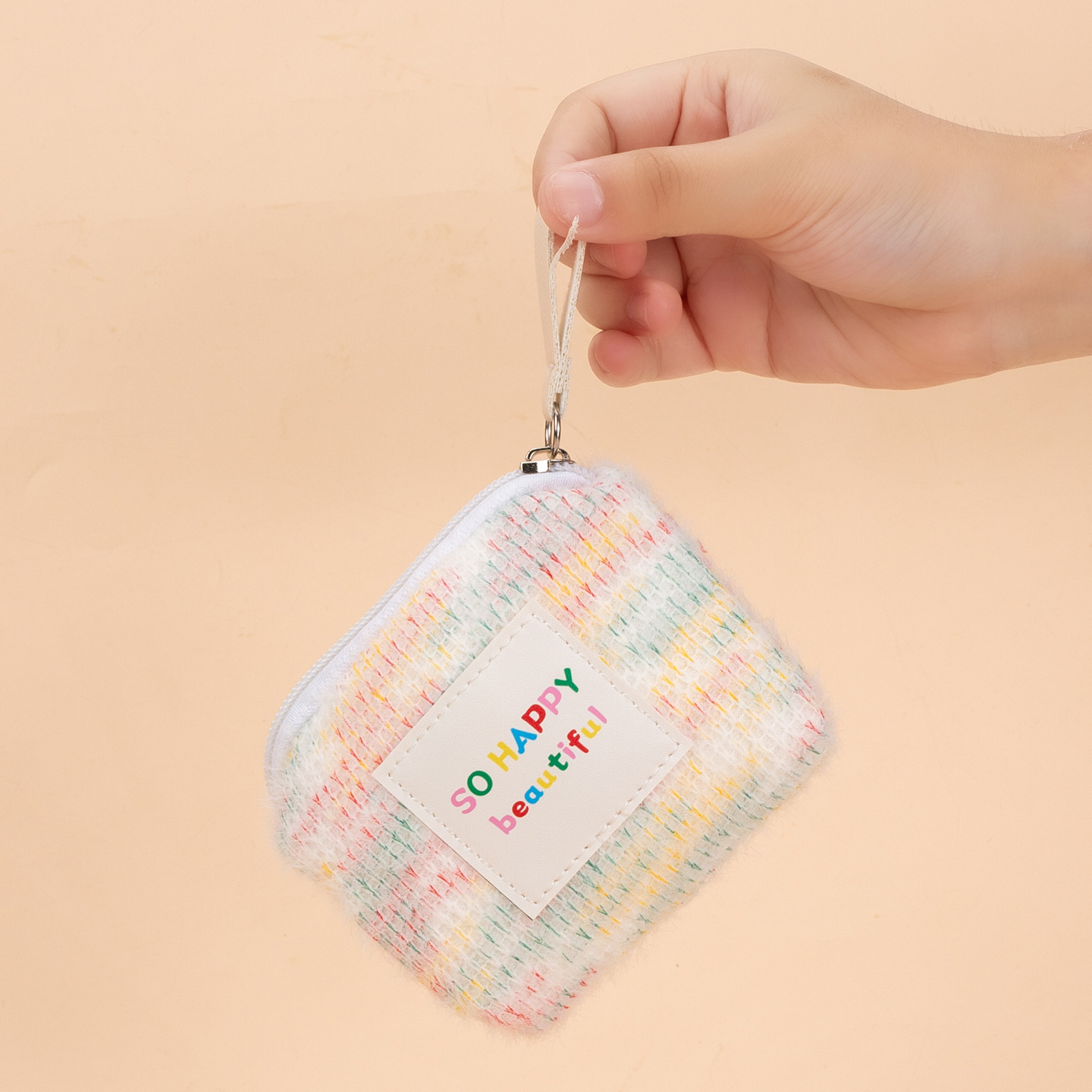 Ai Lun's new mini small-sized makeup bag, women's plush portable inner bag, high-end lipstick, coin purse and storage bag Application Scenario