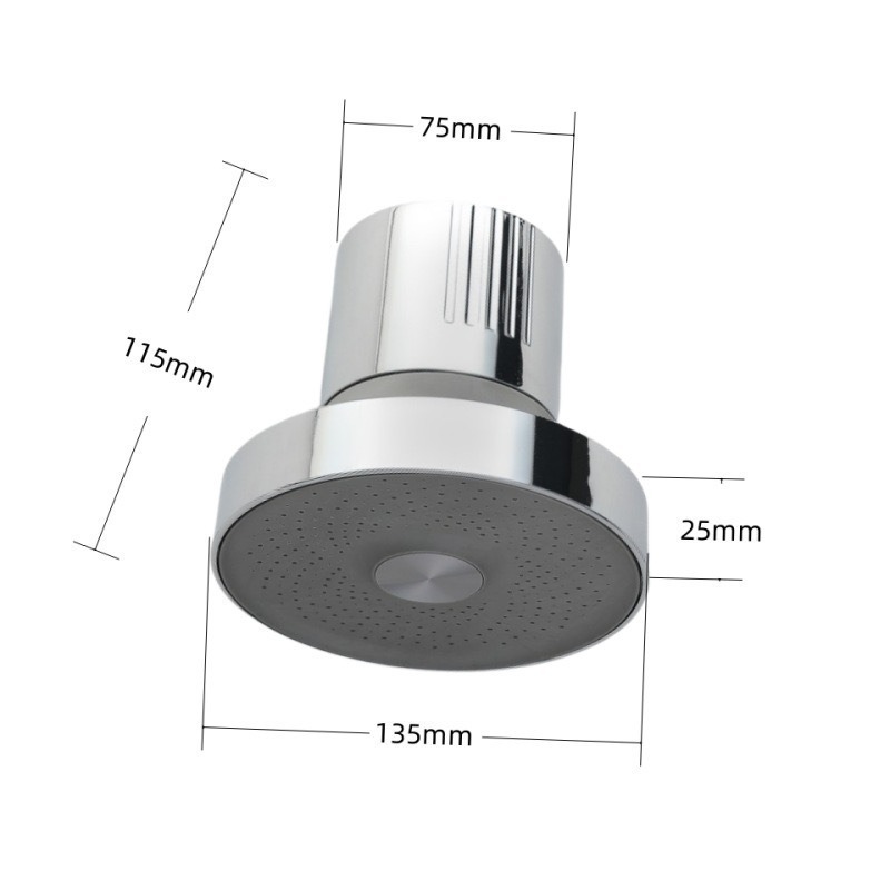 Cross-border shower filter, 15-grade and 20-grade showerhead bath filter, residual chlorine removal filter, showerhead top nozzle Item Picture