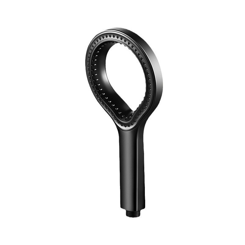 Hollowed-out spray showerhead, shower showerhead, household large water outlet showerhead, bath and bathing single-head flower wine set Item Picture