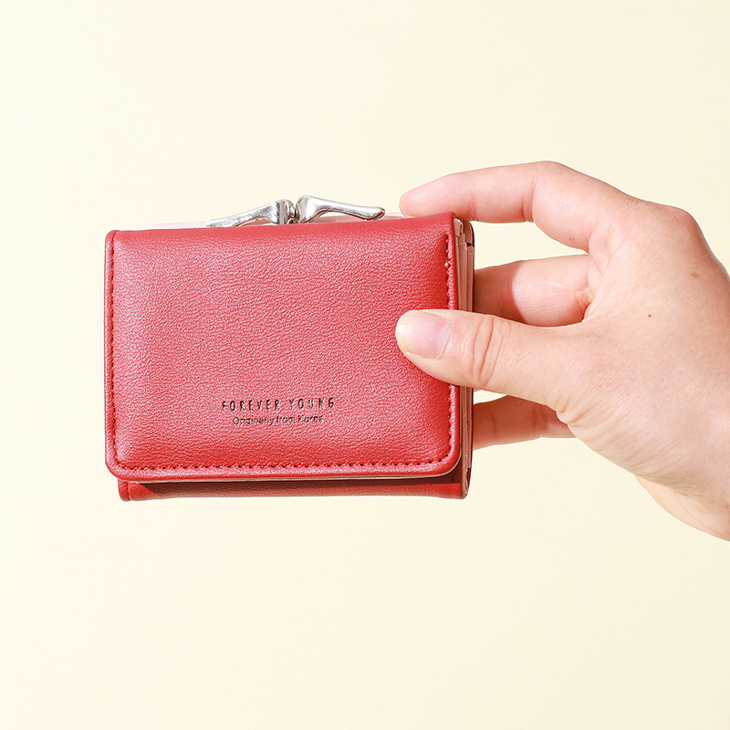 Fashionable ladies' wallet, short casual wallet, women's wallet, coin wallet, card bag, 30% off, clutch, cross-border Application Scenario
