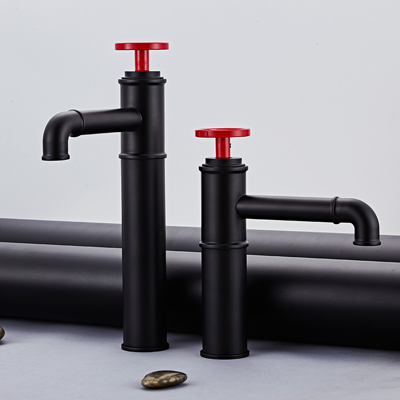 Copper washbasin faucet, industrial air duct, shaped bathroom, toilet, washbasin, hand washing faucet manufacturer supplies wholesale Specification drawing