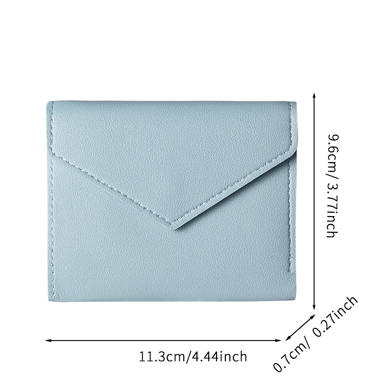 The new women's wallet is fashionable and simple, with a 30% discount. It is a short wallet with multiple compartments and multi-functional coin purse Item Picture