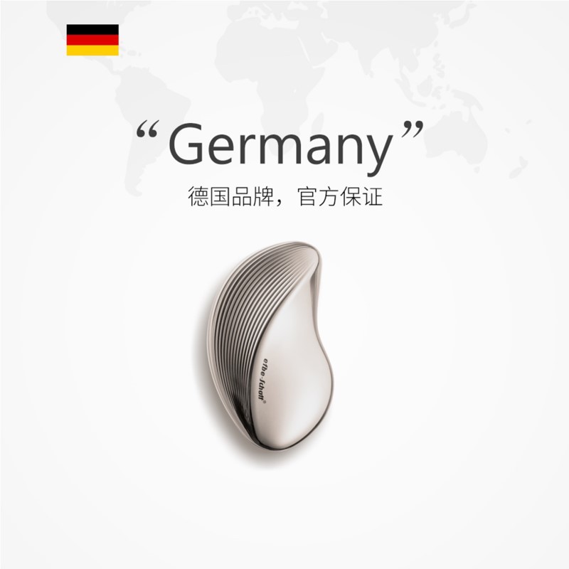 Efbe Schott Fubo Mist Hair Care Device Portable Electric Comb Scalp Massage Specification drawing