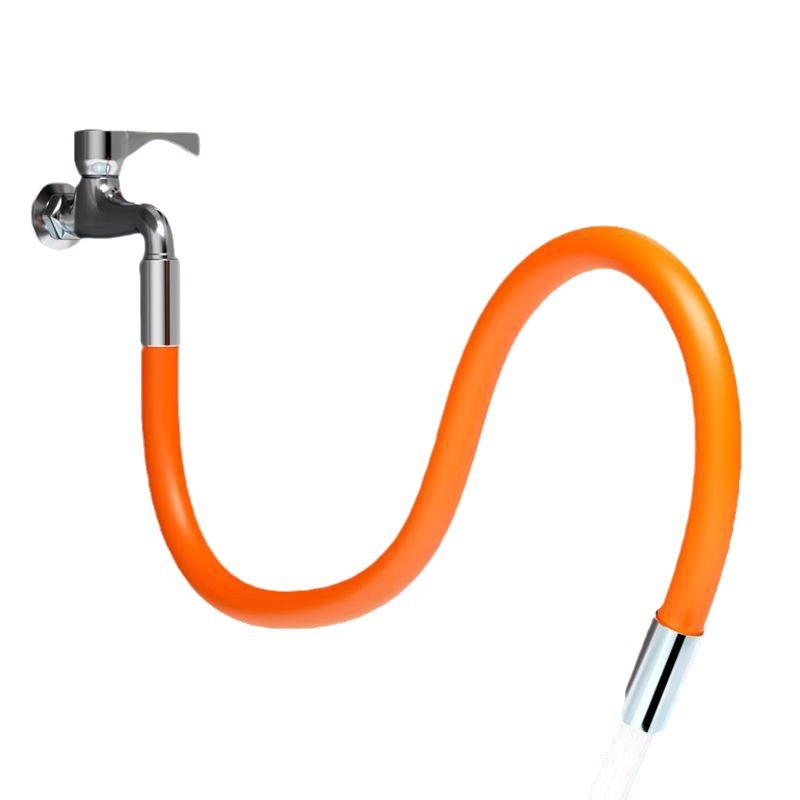 Faucet extender, extension pipe for sink, universal universal fixed hose, splash-proof head, extended water outlet nozzle, spray head Item Picture