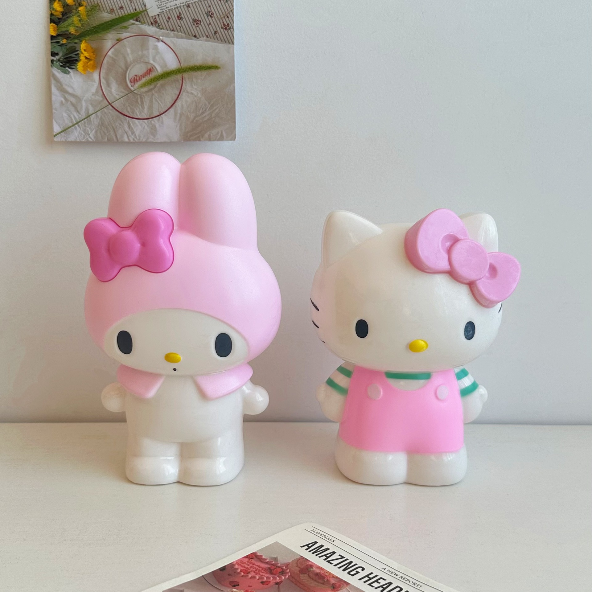 Cartoon makeup brush storage holder, high appearance level, cute cat pen holder, student desktop storage small ornaments, decorative gifts Specification drawing