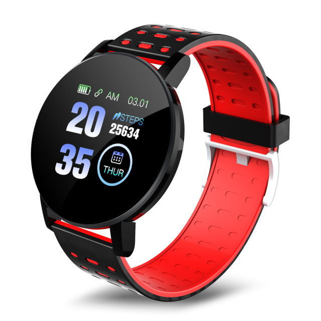 119plus D18S Macaron smartwatch Heart rate Sleep Monitoring Bluetooth Fitness Band can be sent by dropshipping Item Picture