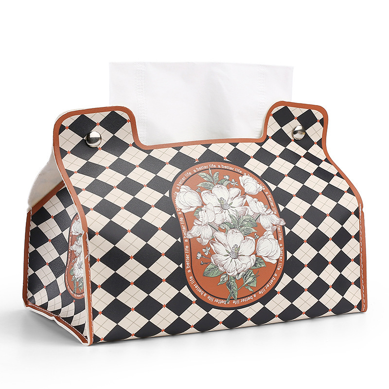 Nordic creative, personalized, retro car tissue box, fashionable and high-end home desktop coffee table storage box, tissue box Item Picture