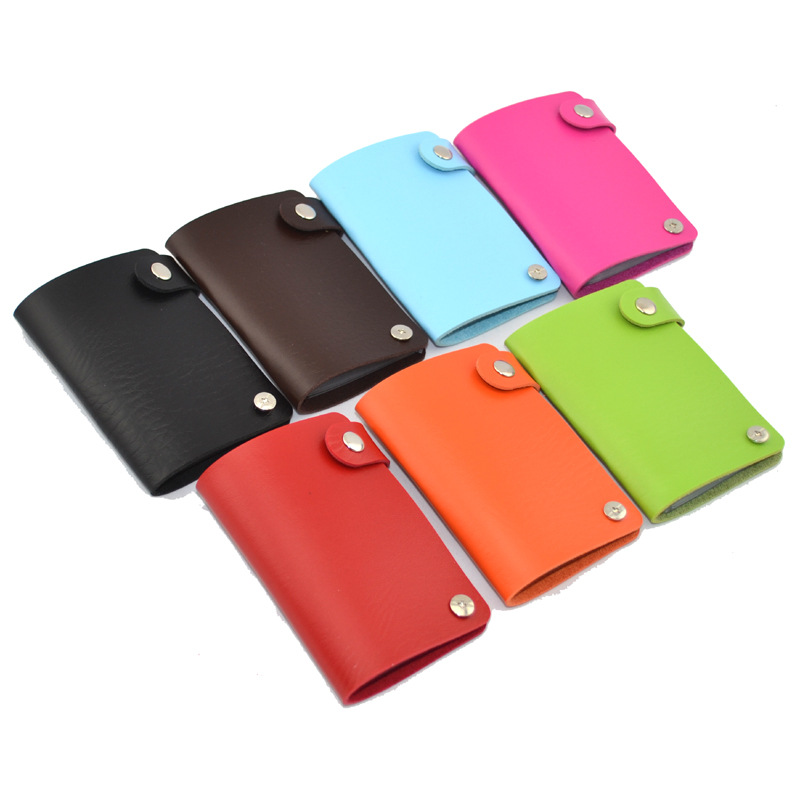 Multi-functional card case, PU leather rotating card case, mixed batch bank card case, wholesale credit card case, customized credit card case full figure