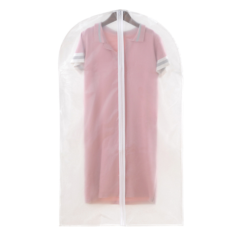 Clothing dust covers, bulk hanging type overcoat dust bags, household transparent clothing hanging bags, dust-proof suit covers Item Picture