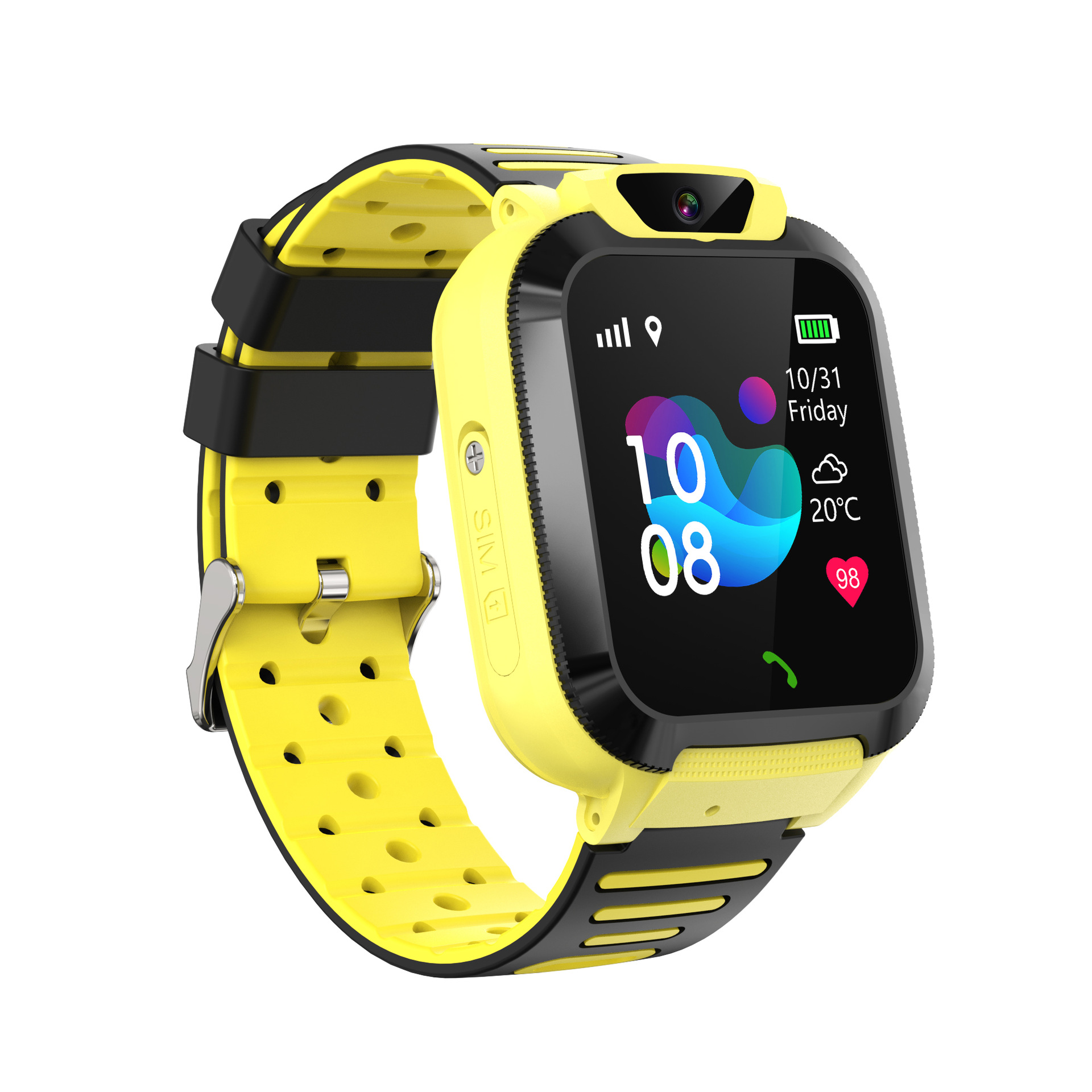 New in-stock children's smartwatches with smart positioning, emergency rescue, deep water resistance, and small private molds are available for one-piece consignment Specification drawing