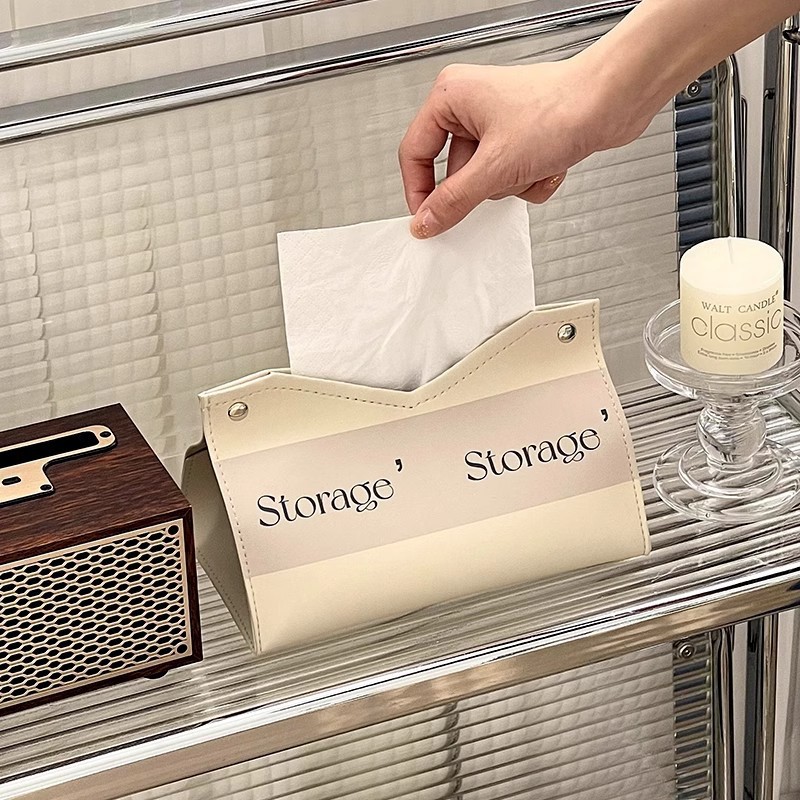 2024 New light luxury American country style tissue box, a home desktop storage wonder, guest dining room, hotel bedroom coffee table Specification drawing