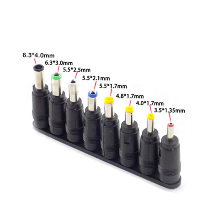 Factory direct sales of DC converter head 8-digit sleeve notebook adapter connector 5.5*2.1 multi-functional power converter head Application Scenario