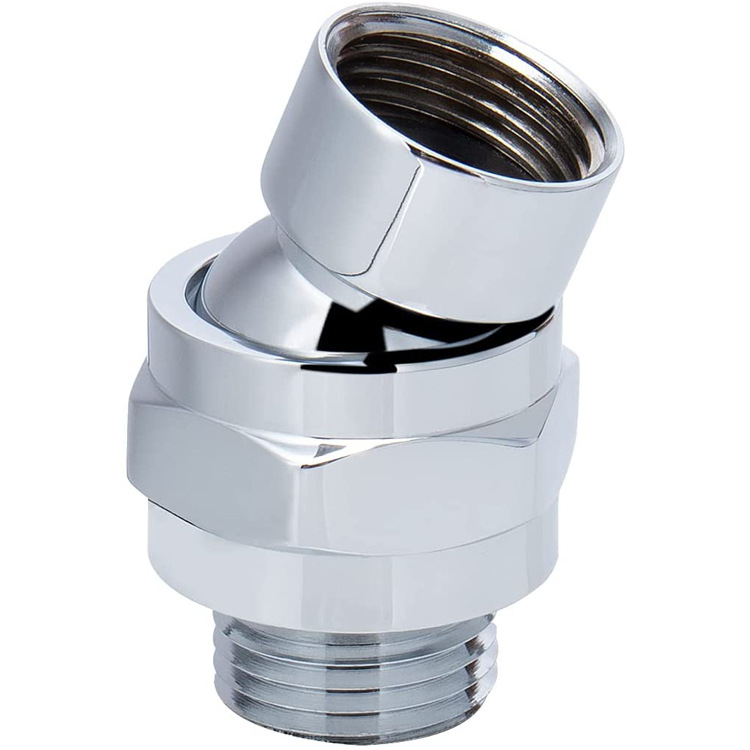 Swing connection ball showerhead, top spray, universal head, rotating showerhead, all copper details Picture