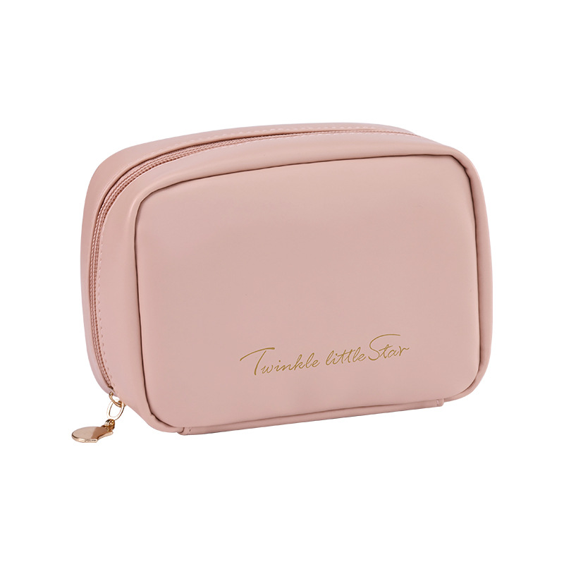 Small makeup bag, cute ins style, high-end feel, travel portable, waterproof, mini fashionable mouth, red envelope small storage bag Item Picture