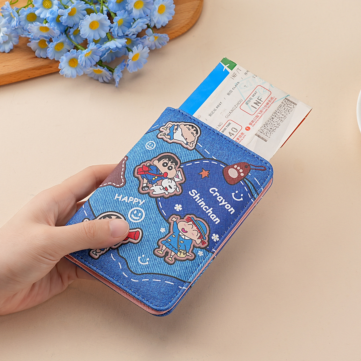 Passport holder, passport card wallet, passport wallet, travel passport holder, ultra-thin wallet, portable leather card holder Specification drawing