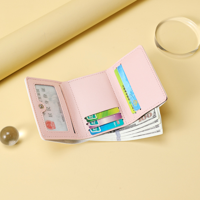 Pacha Dog pull-out card case for girls, cute anti-demagnetization card holder, multi-slot ID card storage bag, small student card holder Application Scenario