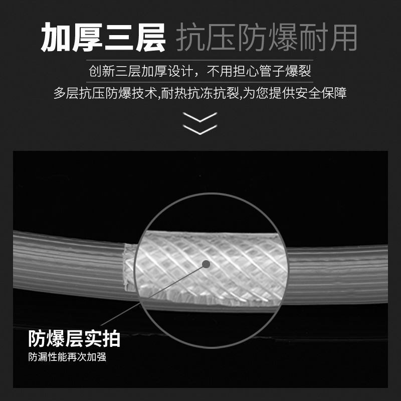 Wholesale European-style fully automatic drum washing machine water inlet hose, 6-inch threaded water supply pipe, water injection pipe and extended pipe Specification drawing