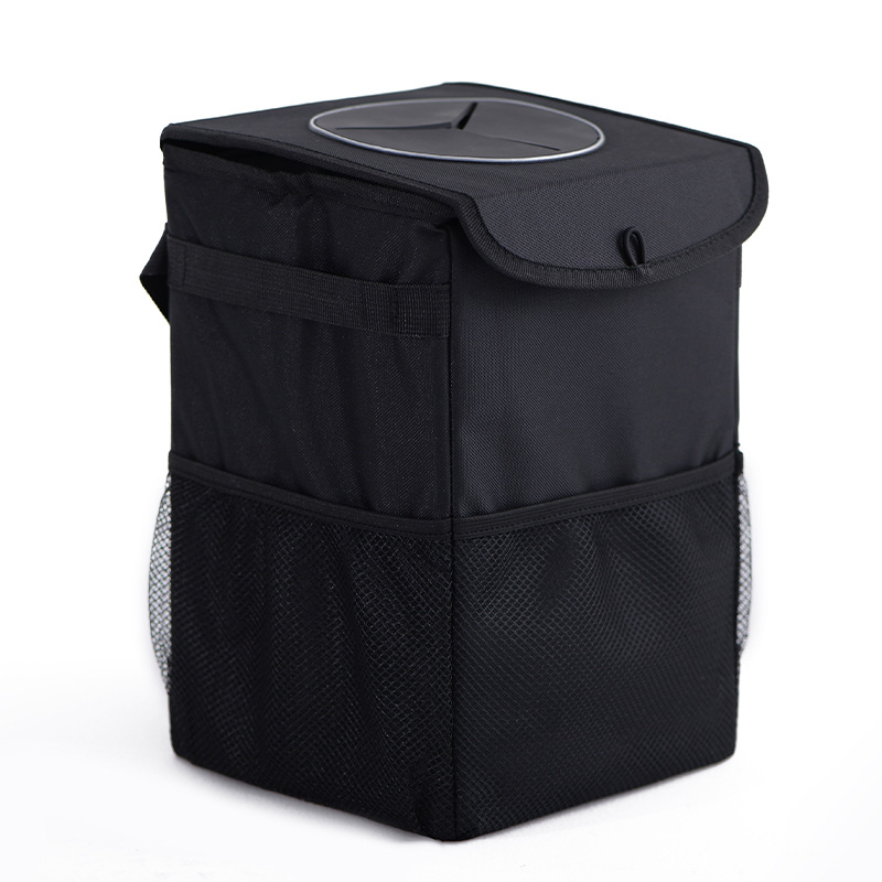 Amazon car trash can, folding car hanging storage bag, car seat back storage hanging bag in stock Item Picture