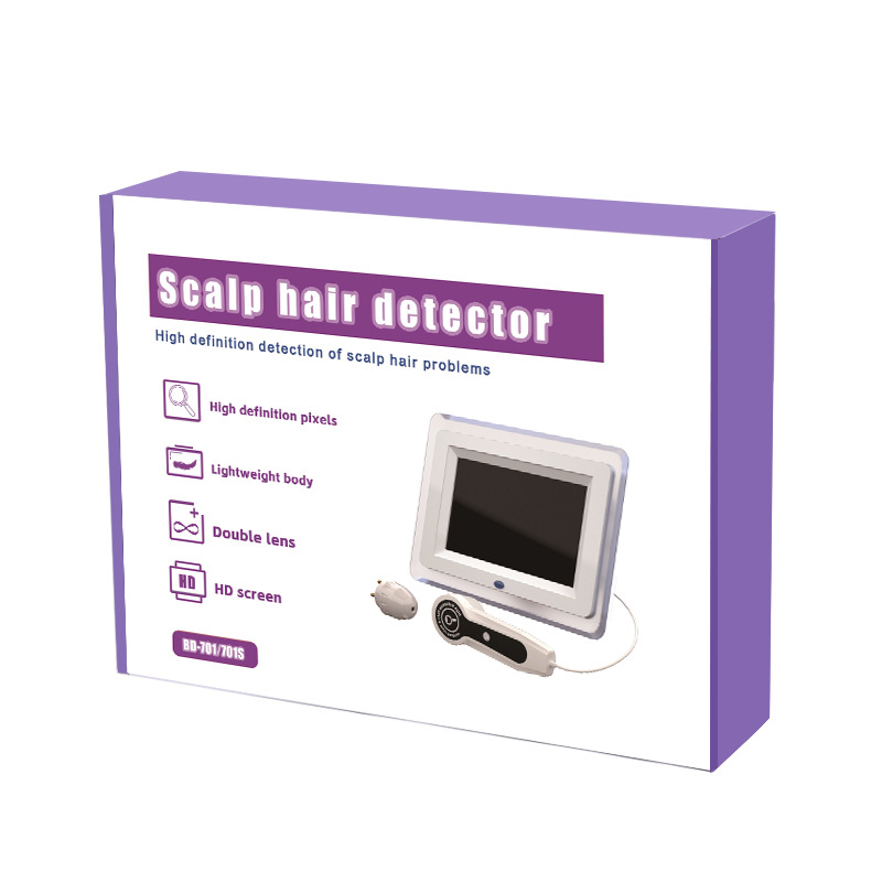 7-inch skin tester, scalp hair follicle hair detector, hair analyzer, all-in-one beauty salon with screen Item Picture