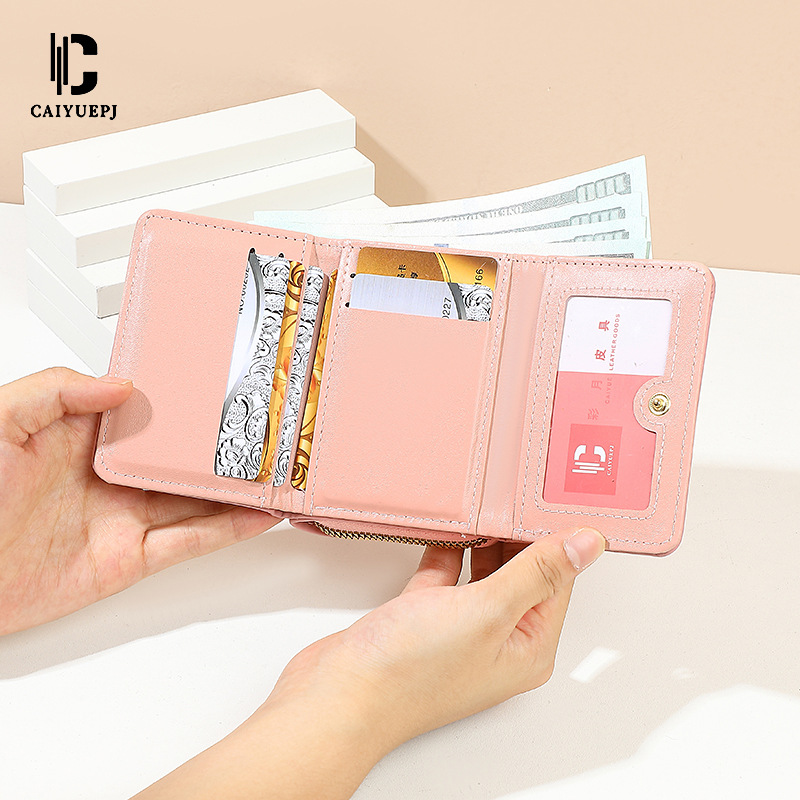 2025 New cross-border women's hand-held wallet, Korean version of INS wallet, wrist strap card bag, coin purse Application Scenario