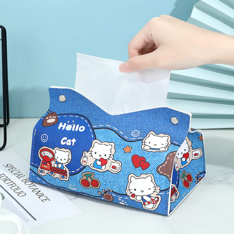 Ailun's new ins home living room car creative paper box, cute tissue paper, cartoon tissue paper pack, tissue paper box Application Scenario