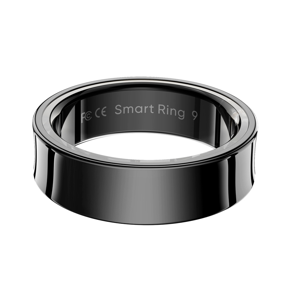 Cross-border R09 smart ring with charging case, heart rate, blood oxygen, satiety, pressure, sleep, exercise, body temperature, remote control and photo taking Specification drawing