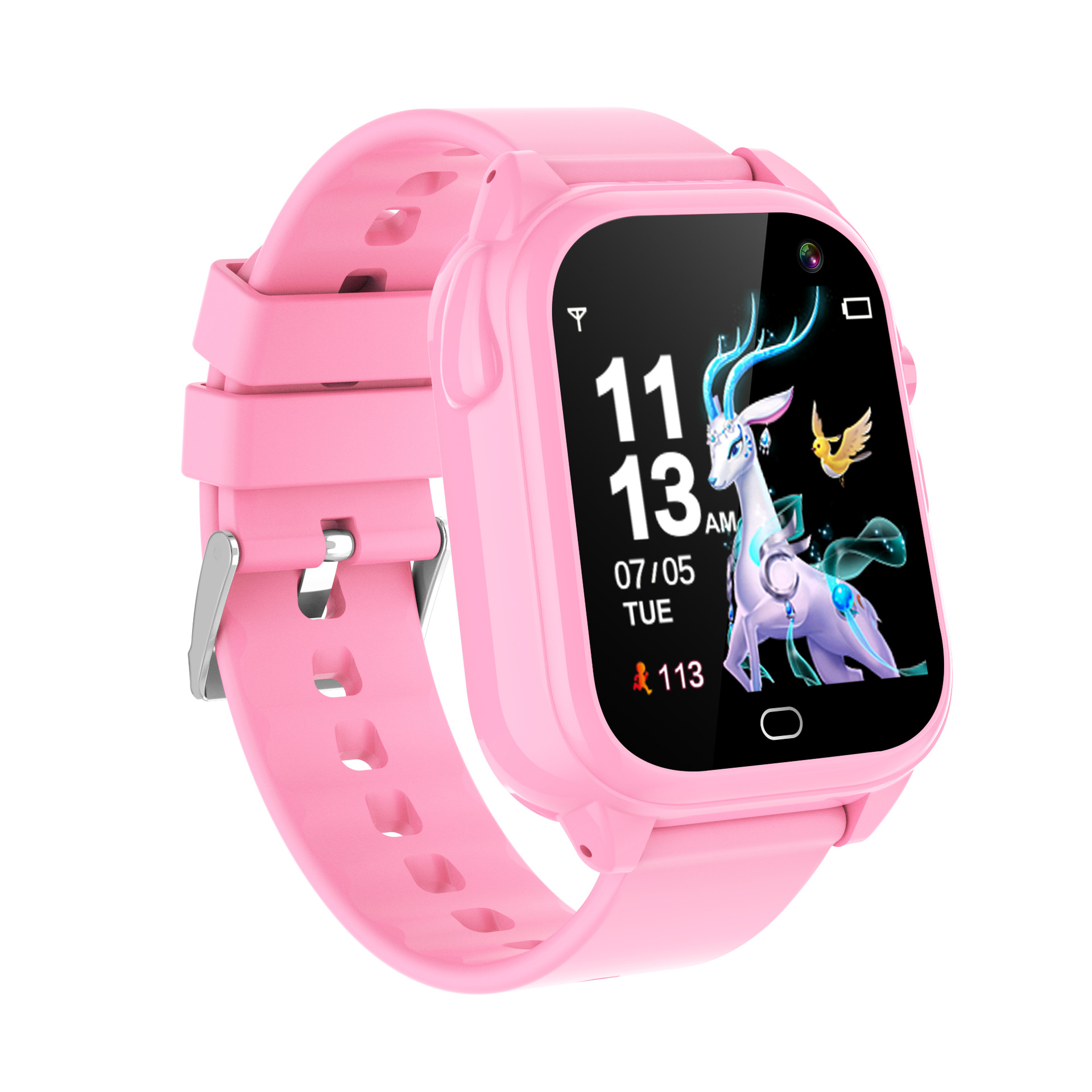 The D05 children's waterproof smartwatch comes with a 26-game high-definition camera and a 1.44-inch touch screen for step counting Specification drawing