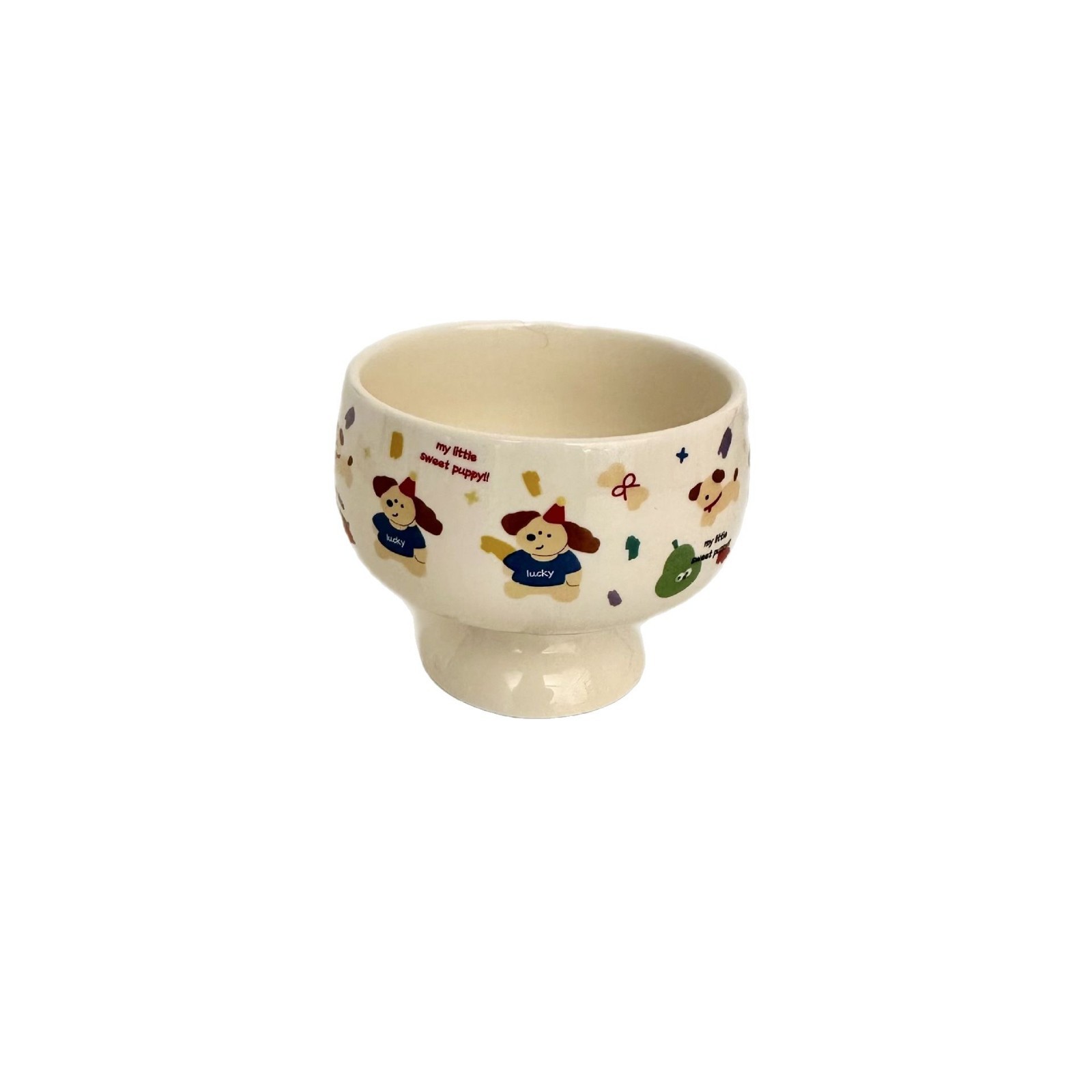 Korean-style cream style, hand-held ice cream, highball cup, cake cup, home restaurant pudding, yogurt dessert, mini bowl Item Picture