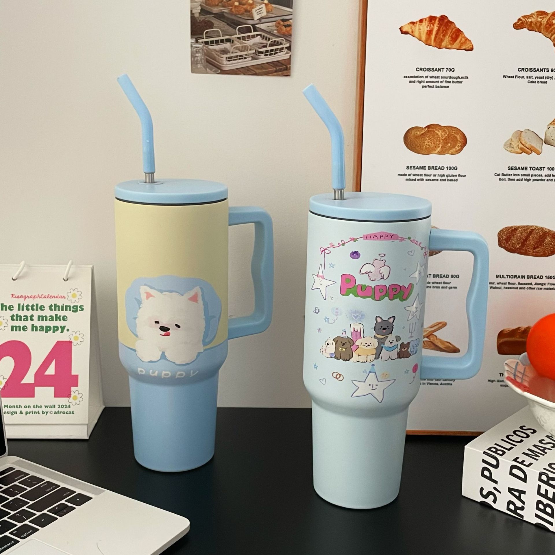 Xigao Di 1200ml insulated cup, high appearance level portable couple water cup, high-flow stainless steel hand-held ice cup Application Scenario