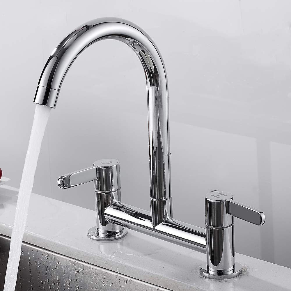 British kitchen faucet, 304 stainless steel, rotatable cold and hot sink, dish sink, water sink faucet details Picture