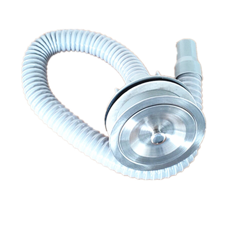 The manufacturer supplies 8110 long-fiber and steel wire drain pipes for laundry sinks to prevent clogging and odor Item Picture