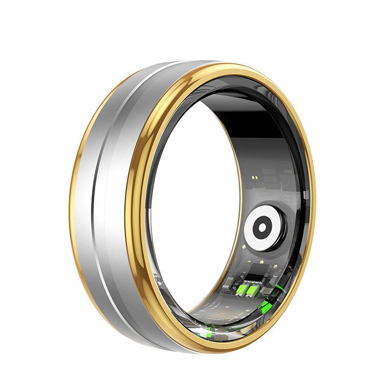 The new cross-border R06 smart ring monitors blood oxygen, sleep, heart rate and step count, and offers multiple exercise modes full figure