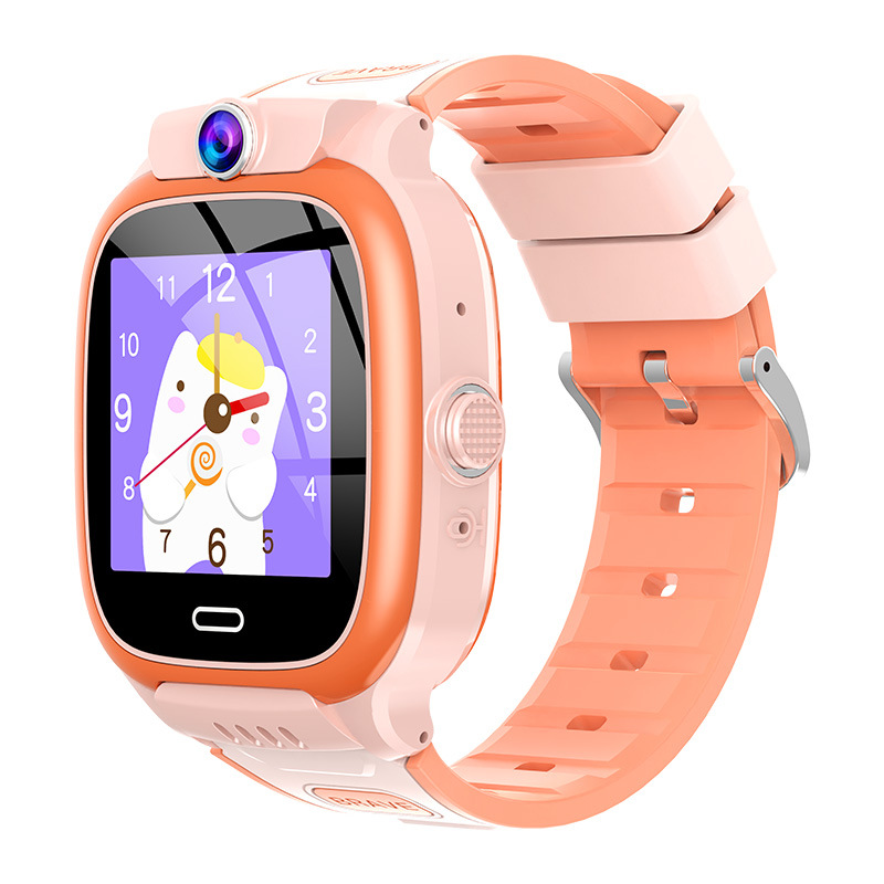 Cross-border Y66 children's smartwatch, smart 4G video, fully oil-sprayed 680 mah, WiFi positioning, waterproof, multi-language full figure