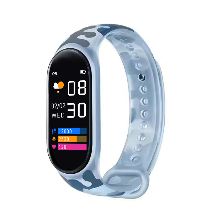 The Mi Band M6 children's smart bracelet is suitable for sports, heart rate, sleep monitoring, alarm reminder, and is waterproof for both men and women full figure