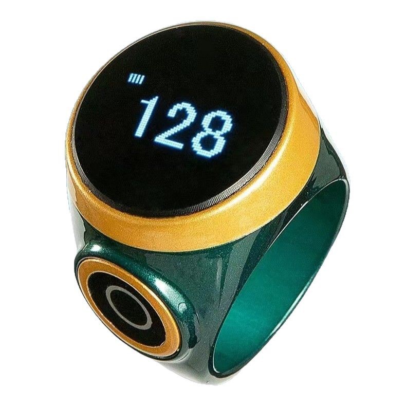 The new S9 counter is a waterproof touch, luminous, hand-press ring, charging, intelligent electronic digital display manual counter Item Picture