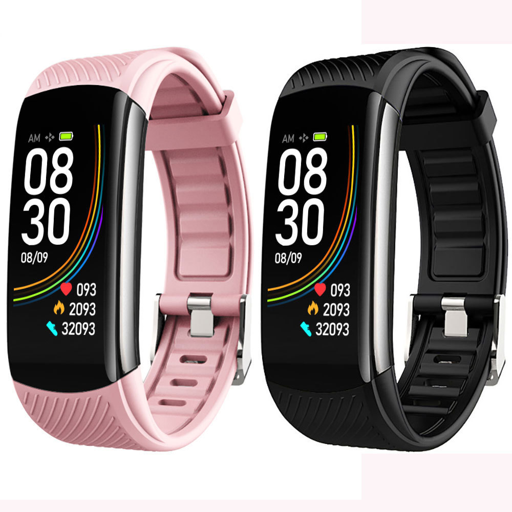 Cross-border e-commerce C6S smart bracelet with color screen, large characters, Bluetooth, exercise, heart rate, blood pressure, blood oxygen, sleep gift bracelet Application Scenario