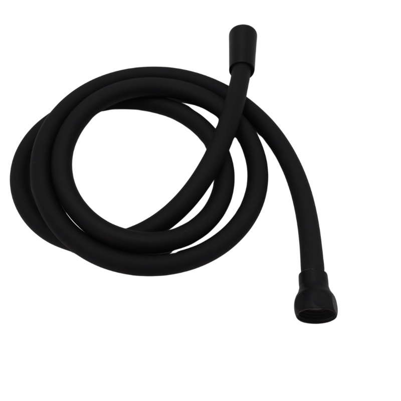 Wholesale of black stainless steel shower tubes, showerhead flexible tubes, plastic-coated four-inch universal tubes, and explosion-proof shower tubes Application Scenario
