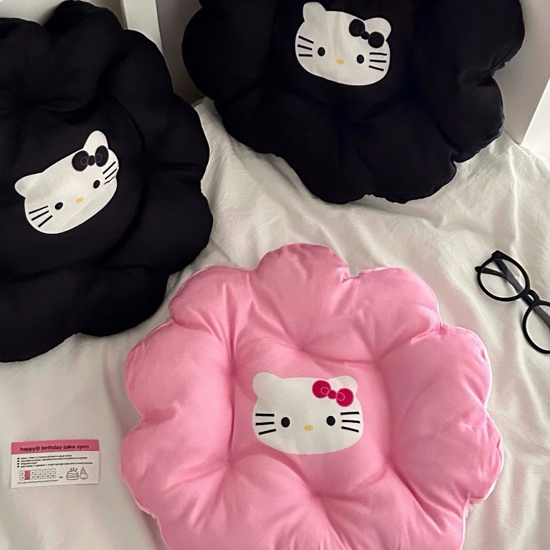 Cute and girlish cat seat cushion, ins home chair cushion, office seat cushion, soft bottom cushion for students sitting for long periods Specification drawing