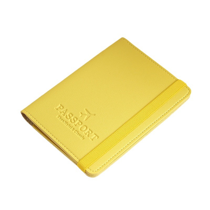 Hot-selling cross-border pu leather passport bag wallet, multi-functional passport holder, passport case Item Picture