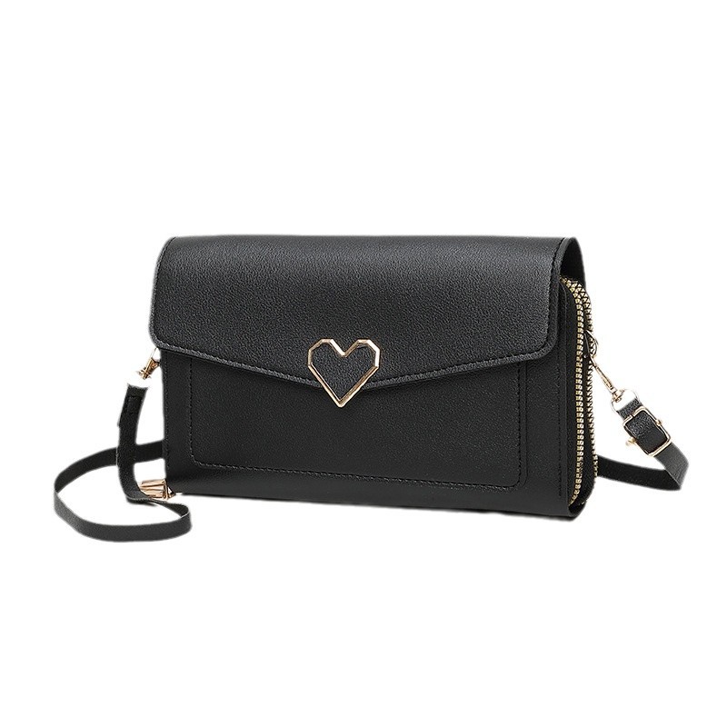 New Korean-style fashionable multi-functional crossbody small square bag, versatile retro single-shoulder bag, cross-border wallet Item Picture