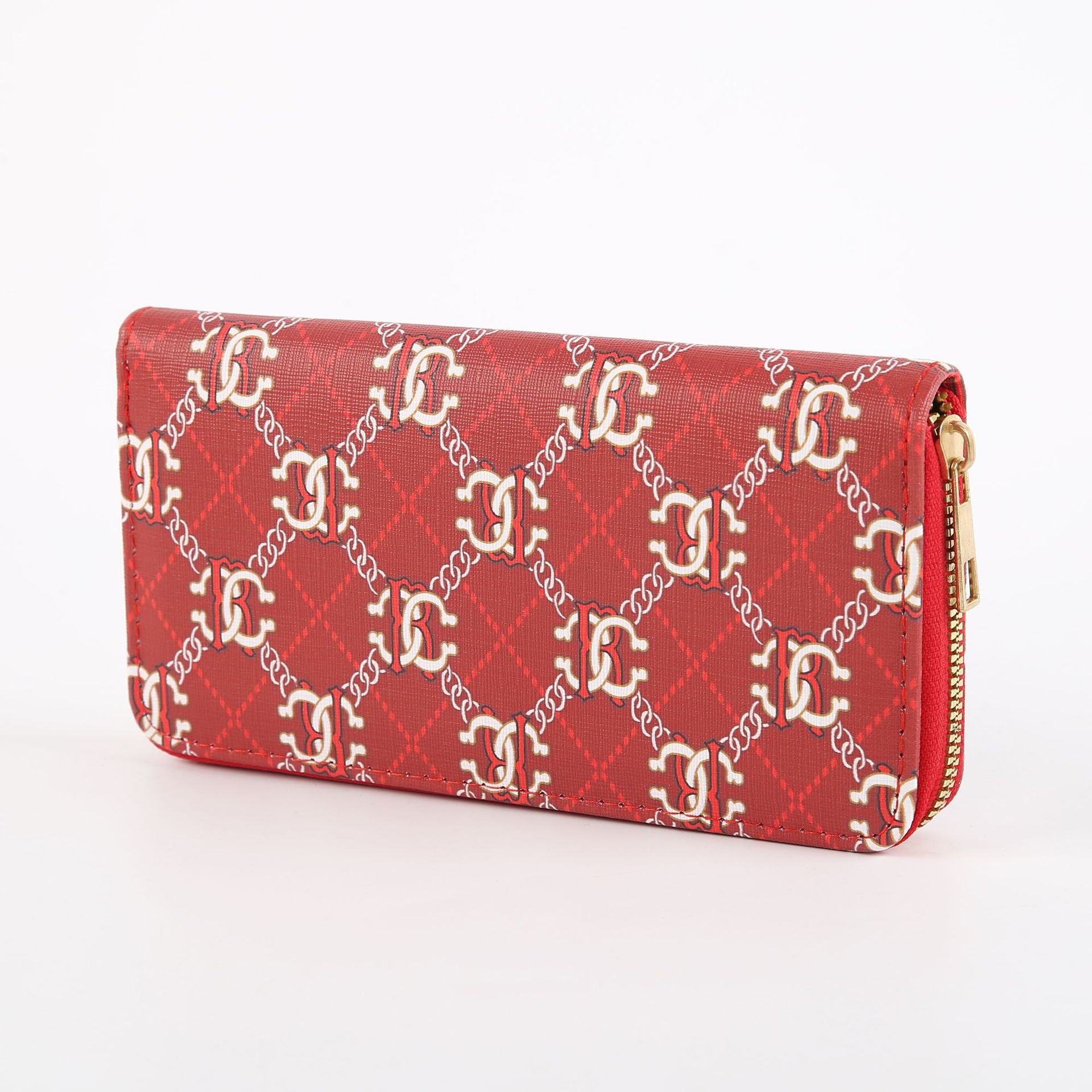 Lao Hua PU eco-friendly material wallet, ladies' clutch bag, storage bag, mobile phone bag, long multi-purpose wallet Item Picture