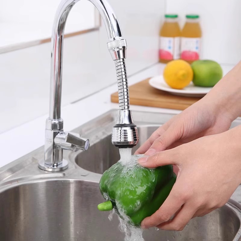 Kitchen faucet extension device, splash-proof sink, universal and all-purpose external showerhead, all-directional wonder extension Specification drawing