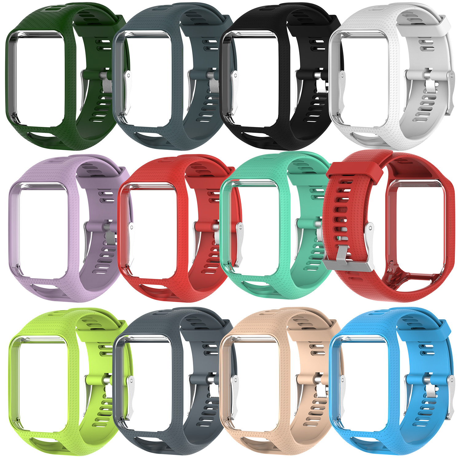 This watch is suitable for replacing the wristband of the TomTom smartwatch Spark series Runner 2/3 generation full figure